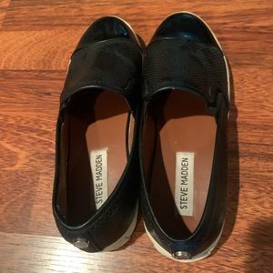 Steve Madden Emiitt Perforated Slip-on Sneakers